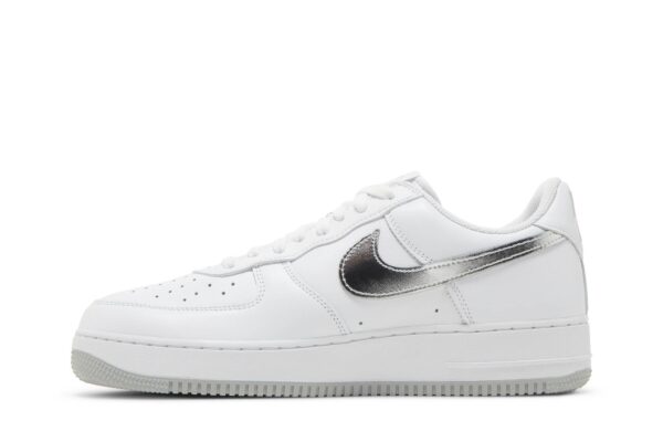 Nike Air Force 1 '07 Low Color of the Month White Metallic Silver DZ6755-100 - Brosneaker photo 3