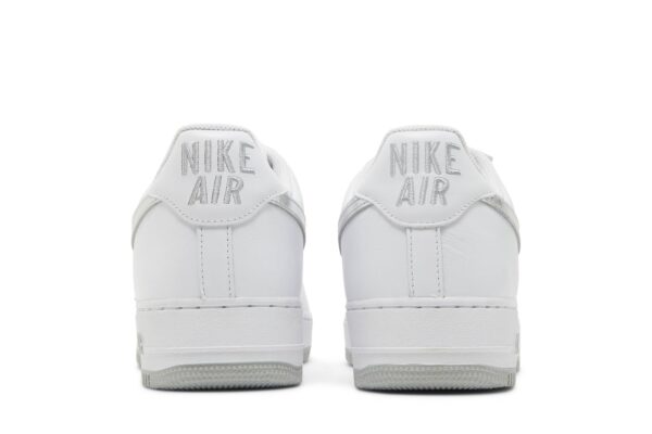 Nike Air Force 1 '07 Low Color of the Month White Metallic Silver DZ6755-100 - Brosneaker photo 6