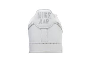 Nike Air Force 1 '07 Low Color of the Month White Metallic Silver DZ6755-100 - Brosneaker photo 7
