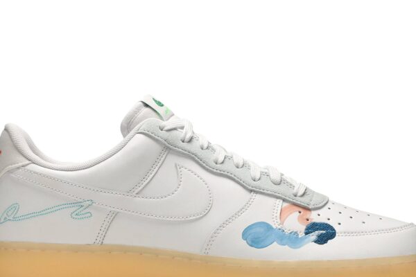 Nike Air Force 1 Flyleather Mayumi Yamase White DB3598-100 - Brosneaker photo 2