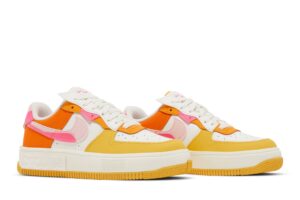 Nike Air Force 1 Fontanka Summit White Yellow Orange (Women's) DX2675-100 - Brosneaker photo 8