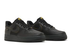 Nike Air Force 1 Low '07 Ballistic Mesh Black University Gold FZ4617-001 - Brosneaker photo 8