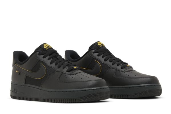 Nike Air Force 1 Low '07 Ballistic Mesh Black University Gold FZ4617-001 - Brosneaker photo 8