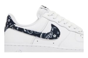 Nike Air Force 1 Low '07 Essential White Black Paisley (Women's) DH4406-101 - Brosneaker photo 2