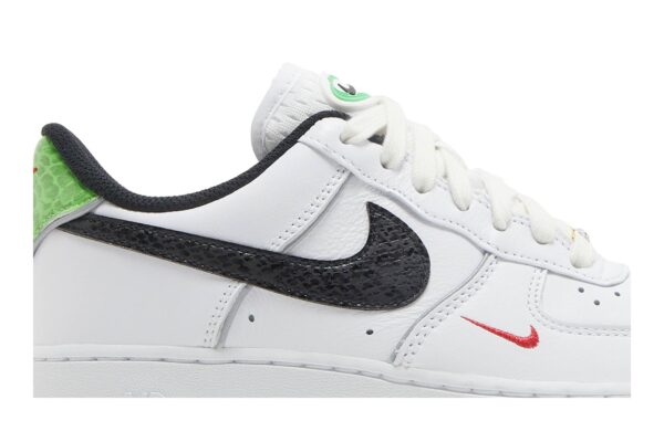 Nike Air Force 1 Low '07 Just Do It Snakeskin White Black (Women's) DV1492-101 - Brosneaker photo 2
