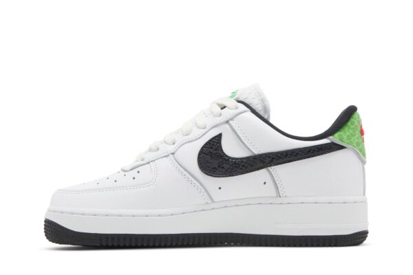 Nike Air Force 1 Low '07 Just Do It Snakeskin White Black (Women's) DV1492-101 - Brosneaker photo 3