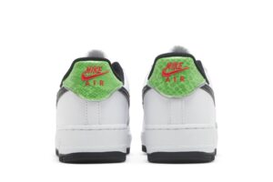 Nike Air Force 1 Low '07 Just Do It Snakeskin White Black (Women's) DV1492-101 - Brosneaker photo 6