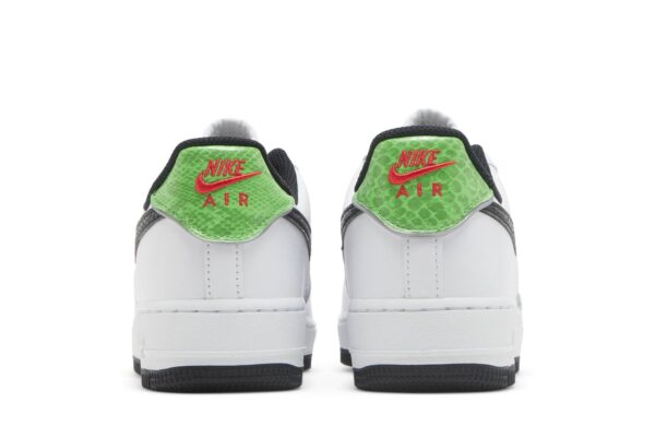 Nike Air Force 1 Low '07 Just Do It Snakeskin White Black (Women's) DV1492-101 - Brosneaker photo 6