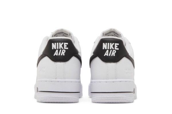 Nike Air Force 1 Low '07 LV8 40th Anniversary White Black DQ7658-100 - Brosneaker photo 6