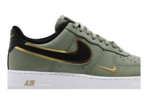 Nike Air Force 1 Low '07 LV8 Double Swoosh Olive Gold Black DA8481-300 - Brosneaker photo 2