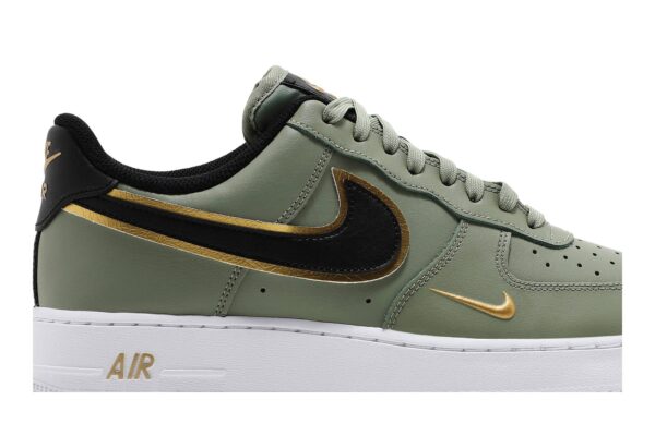 Nike Air Force 1 Low '07 LV8 Double Swoosh Olive Gold Black DA8481-300 - Brosneaker photo 2
