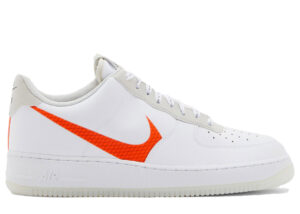 Nike Air Force 1 Low '07 LV8 Orange Swoosh CD0888-100 - Brosneaker photo 1