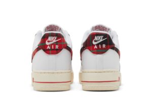 Nike Air Force 1 Low '07 LV8 Tartan Plaid White University Red DV0789-100 - Brosneaker photo 6