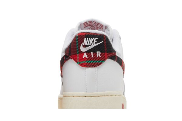 Nike Air Force 1 Low '07 LV8 Tartan Plaid White University Red DV0789-100 - Brosneaker photo 7