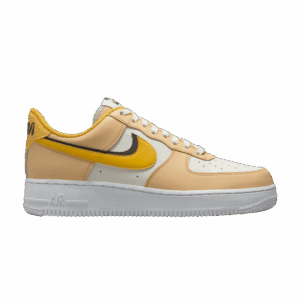 Nike Air Force 1 Low '07 LX '82 Double Swoosh Sail Yellow Ochre (Women's) DX6065-171 - Brosneaker photo 1