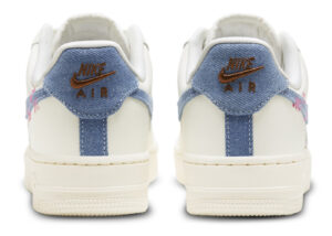 Nike Air Force 1 Low '07 LX Denim Swoosh Boucle (Women's) FJ7740-141 - Brosneaker photo 4