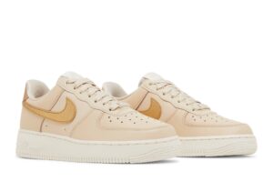 Nike Air Force 1 Low '07 Sanddrift Metallic Gold (Women's) DQ7569-102 - Brosneaker photo 8