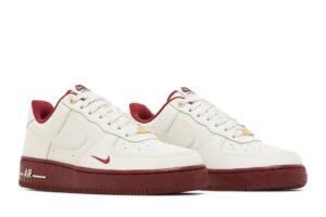 Nike Air Force 1 Low '07 SE 40th Anniversary Edition Sail Team Red (Women's) DQ7582-100 - Brosneaker photo 8