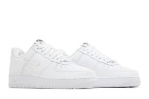 Nike Air Force 1 Low '07 SE Just Do It Triple White (Women's) FB8251-100 - Brosneaker photo 8