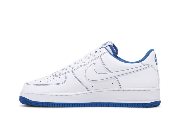 Nike Air Force 1 Low '07 White Game Royal CV1724-101 - Brosneaker photo 3