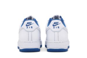 Nike Air Force 1 Low '07 White Game Royal CV1724-101 - Brosneaker photo 6
