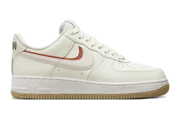 Nike Air Force 1 Low 82 Double Swoosh Sail Cinnabar Phantom (Women's) DX6065-101 - Brosneaker photo 1