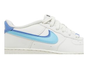 Nike Air Force 1 Low 82 Double Swoosh White Medium Blue (GS) DQ0359-100 - Brosneaker photo 2