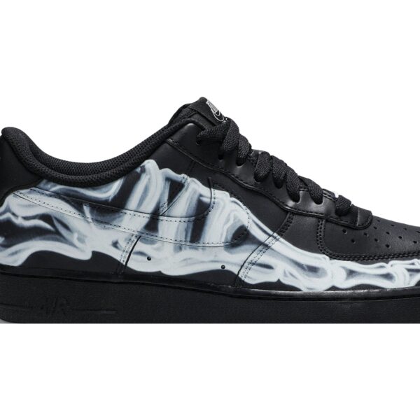 Nike Air Force 1 Low Black Skeleton Halloween (2019) BQ7541-001 - Brosneaker photo 2