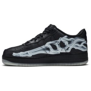 Nike Air Force 1 Low Black Skeleton Halloween (2019) BQ7541-001 - Brosneaker photo 3