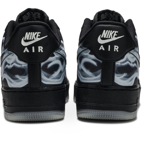 Nike Air Force 1 Low Black Skeleton Halloween (2019) BQ7541-001 - Brosneaker photo 6