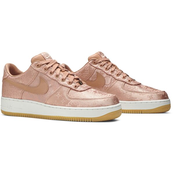 Nike Air Force 1 Low CLOT Rose Gold Silk (Regular Box) CJ5290-600 - Brosneaker photo 8