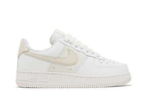 Nike Air Force 1 Low Essential Cross Stitch Summit White Fossil (Women's) DJ9945-100 - Brosneaker photo 1