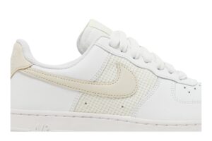 Nike Air Force 1 Low Essential Cross Stitch Summit White Fossil (Women's) DJ9945-100 - Brosneaker photo 2