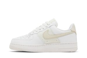 Nike Air Force 1 Low Essential Cross Stitch Summit White Fossil (Women's) DJ9945-100 - Brosneaker photo 3