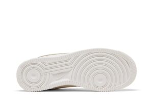Nike Air Force 1 Low Essential Cross Stitch Summit White Fossil (Women's) DJ9945-100 - Brosneaker photo 4