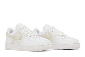Nike Air Force 1 Low Essential Cross Stitch Summit White Fossil (Women's) DJ9945-100 - Brosneaker photo 8