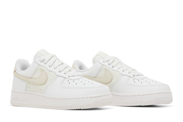 Nike Air Force 1 Low Essential Cross Stitch Summit White Fossil (Women's) DJ9945-100 - Brosneaker photo 8