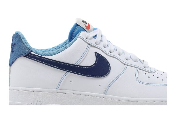 Nike Air Force 1 Low First Use White University Blue DA8478-100 - Brosneaker photo 2