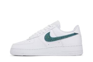 Nike Air Force 1 Low Glitter Swoosh Green (Women's) DH4407-100 - Brosneaker photo 3