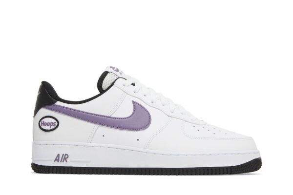 Nike Air Force 1 Low Hoops White Canyon Purple DH7440-100 - Brosneaker photo 1