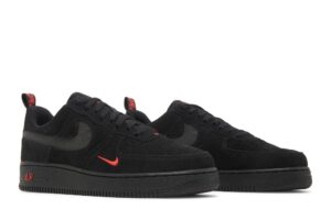 Nike Air Force 1 Low Multi-Swoosh Black Crimson DZ4514-001 - Brosneaker photo 8