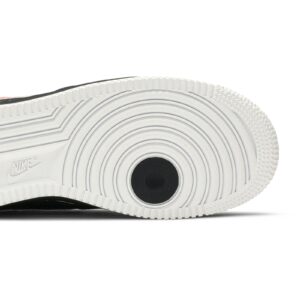 Nike Air Force 1 Low Schematic Black White Bright Crimson CU6646-001 - Brosneaker photo 5