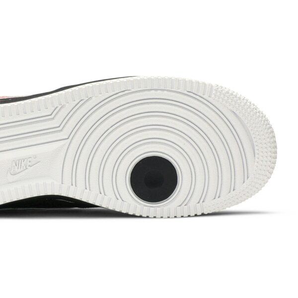 Nike Air Force 1 Low Schematic Black White Bright Crimson CU6646-001 - Brosneaker photo 5