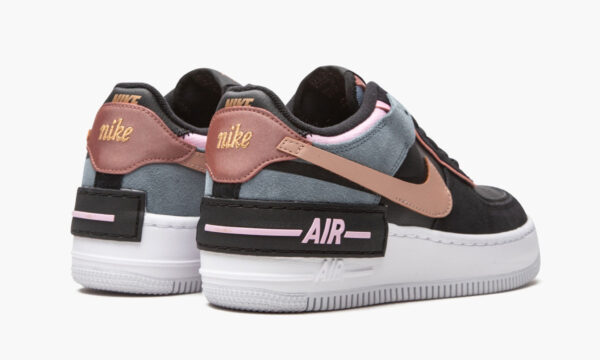 Nike Air Force 1 Low Shadow Black Light Arctic Pink Claystone Red (Women's) CU5315-001 - Brosneaker photo 5