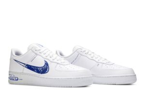 Nike Air Force 1 Low Sketch White Royal CW7581-100 - Brosneaker photo 8