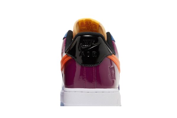Nike Air Force 1 Low SP Undefeated Multi-Patent Total Orange DV5255-400 - Brosneaker photo 7