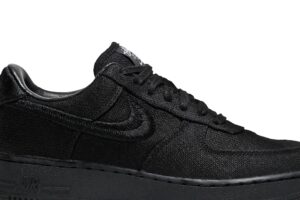 Nike Air Force 1 Low Stussy Black CZ9084-001 - Brosneaker photo 2