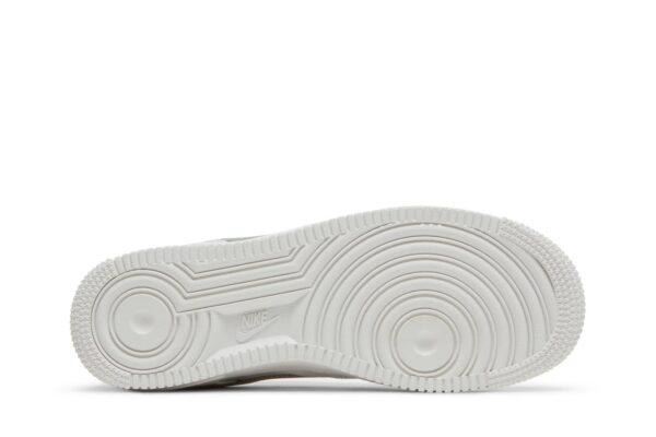 Nike Air Force 1 Low White Gold Glitter Swoosh (Women's) DH4407-101 - Brosneaker photo 4