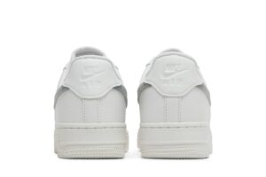 Nike Air Force 1 Low White Gold Glitter Swoosh (Women's) DH4407-101 - Brosneaker photo 6