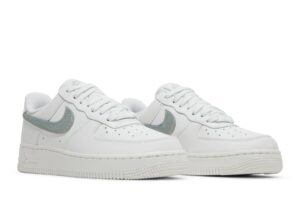 Nike Air Force 1 Low White Gold Glitter Swoosh (Women's) DH4407-101 - Brosneaker photo 8